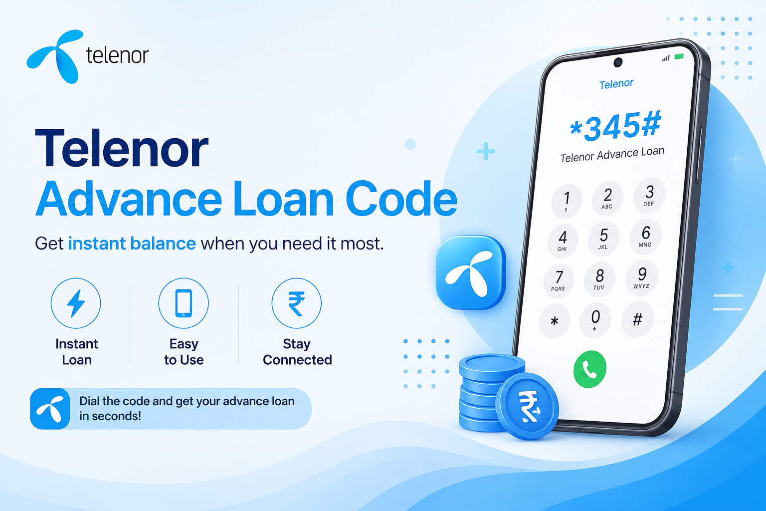 Telenor Advance Loan Code
